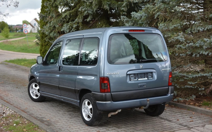 Peugeot Partner cena 13900 przebieg: 210500, rok produkcji 2005 z Dzierzgoń małe 352